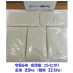 【米販売店・業務用お断り 一般ご家庭専用】令和6年産 会津 コシヒカリ 精米 22.5kg 東北~関西 送料無料 送料込み