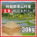 平成29年　玄米　阿蘇産山村産　棚田あきげしき　30kg