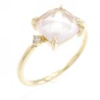 ショッピングローズ 4゜C ローズクオーツ リング