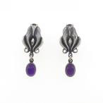 ジョージ ジェンセン アメジスト イヤリング
