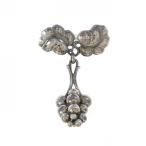 ジョージ ジェンセン ムーンライト グレープ ブローチ