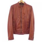 ドルチェアンドガッバーナ DOLCE&GABBANA G9W00L/FULW4 レザーライダースジャケット