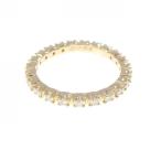 4゜C エタニティ ピンキー リング