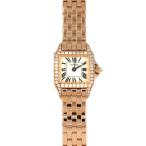 カルティエ ミニサントスドゥモワゼル PG/D WF9011Z8 PG・RG クォーツ