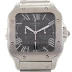 カルティエ サントス・ドゥ・カルティエクロノグラフ XL WSSA0078 SS 自動巻