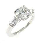 ブルガリ グリフサイドテーパーダイヤ リング 1.20CT H VVS2 3EXT