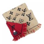 ルイヴィトン LOUIS VUITTON エシャルプ ロゴマニア デュオ M73886 MUFFLER