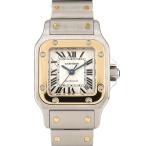 カルティエ サントスガルベSM コンビ W20057C4 SSxYG 自動巻