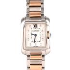 カルティエ タンクアングレーズSM PGコンビ・11P WT100024 SSxPG クォーツ