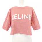 セリーヌ CELINE CELINEプリント クロップドTシャツ 2X761671Q Tシャツ