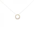 K18YG ダイヤモンド ネックレス 0.10CT