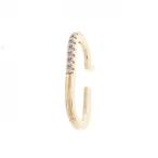 ショッピングイヤーカフ ヒロタカ ゴサマー オブロング イヤーカフ 0.04CT 片耳