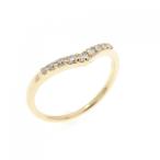 ショッピングピンキーリング クミキョク ダイヤモンド ピンキー リング 0.07CT