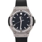 ウブロ クラシックフュージョンチタニウムダイヤモンド 581.NX.1171.RX.1104 TI クォーツ