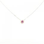 K10YG ルビー ネックレス