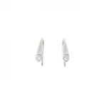 PT900 ダイヤモンド ピアス 0.10CT