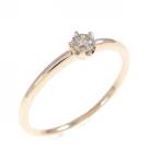 K10PG ダイヤモンド リング 0.1CT