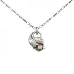 ジョージ ジェンセン ローズクオーツ ネックレス