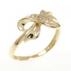 K18YG ダイヤモンド リング 0.02CT