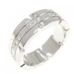 カルティエ タンクフランセーズ ハーフダイヤ リング