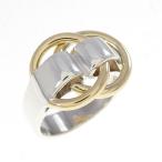 ショッピングドゥ 【ヴィンテージ】エルメス ドゥザノーリング リング