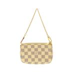 ショッピングルイヴィトン ルイヴィトン ダミエ アズール ミニ ポシェット アクセソワール N58010 アクセサリーポーチ