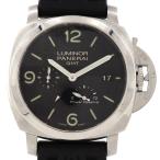 【ノーメンテナンス還元価格】パネライ ルミノール1950 3DAYS GMTパワーリザーブ PAM00321 SS 自動巻
