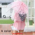 傘ビニール傘雨傘レディースクリア桜...