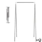 洗濯物干し 室内 折りたたみ コンパクト ハンガーラック スリム 頑丈 mini 洋服掛け ラック 201ステンレス鋼素材格納式トラベルポータブル