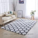 ラグ カーペット 洗える ラグマット 北欧 オシャレ絨毯 シャギー 長毛 滑り止め付き 1.5畳 3畳 一年中使える ふわふわ 折り畳み 長方形 センターラグ 春夏用
