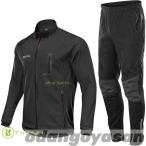  велосипедное джерси мужской осень-зима для верх и низ в комплекте . способ теплоизоляция водонепроницаемый легкий "дышит" велоспорт одежда велосипед мотоцикл альпинизм рыбалка уличный 