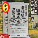 新米 新潟県産 コシヒカリ 令和7年 20kg 新潟県安塚産棚田米 コシヒカリ 玄米20kg 令和7年産 新潟県産コシヒカリ ｜ 玄米 米 お米｜