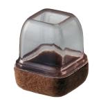  свет (HIKARI) soft ножек колпак прозрачный угол ножек для S 14~19mm 4 штук входит KSFK-1914