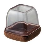  свет (HIKARI) soft ножек колпак прозрачный угол ножек для M 20~26mm 4 штук входит KSFK-2026