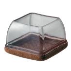  свет (HIKARI) soft ножек колпак прозрачный угол ножек для LL 37~45mm 4 штук входит KSFK-3745