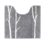 matoka туалет коврик 55×60cm серый 