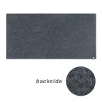 Ｃｌｏｕｄ−Ｆｅｌｔ　デスクマット　６０×３０ｃｍ　ダークグレー　ＭＵＰ−９４２ダークグレー