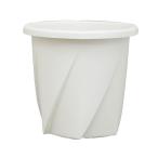 大和プラスチック　根はりポット　４号１２型　ホワイト