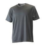 コメリ　ドライメッシュＴシャツ半袖　チャコール　Ｍ