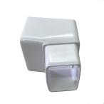  угол патрубок 80° белый 65