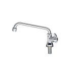 ＳＡＮＥＩ（サンエイ）ミニセラ泡沫立形上向自在水栓　レバーハンドル　９０度開閉　ＪＡ５７５Ｈ−１３