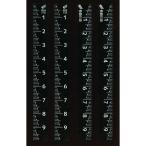 快段目盛ものさしシール　ＭＳＬ１０ＫＤ