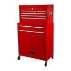 藤原産業　Ｅ−Ｖａｌｕｅ　チェスト＆キャビネット　レッド　ＥＴＲ１０８Ｒ