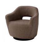 明光ホームテック　カルラ　回転チェア　ダークブラウン　ＬＳＬＴ−イリス　ＤＢＲ