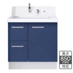LIXIL умывание туалетный столик K1 серии вытаскивание модель промежуток .75cm× высота 85cm urban голубой general area для K1H5-755SY-U|B12H