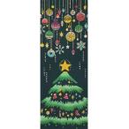 ショッピングクリスマスツリー 手ぬぐい クリスマスツリー クリスマス 冬 タペストリー 日本製 Airashika TE-6005-01