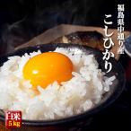 米 お米 令和6年産 福島県中通り産 コシヒカリ 白米5kg 送料無料 ※一部地域を除く ※沖縄県配送不可