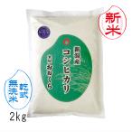 新米 【 無洗米 ( 乾式 )】 新潟県産 コシヒカリ ( 令和7年産 ) 2kg 【 送料無料 (本州のみ)】