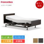 非課税 フランスベッド 電動ベッド 3モーター シングル レステックス101F RX-STD-EX| 正規品 電動リクライニングベッド 介護ベッド