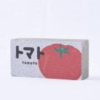 【ガーデンサイン】レンガブロック　トマトA　〈商品番号 R-G19〉